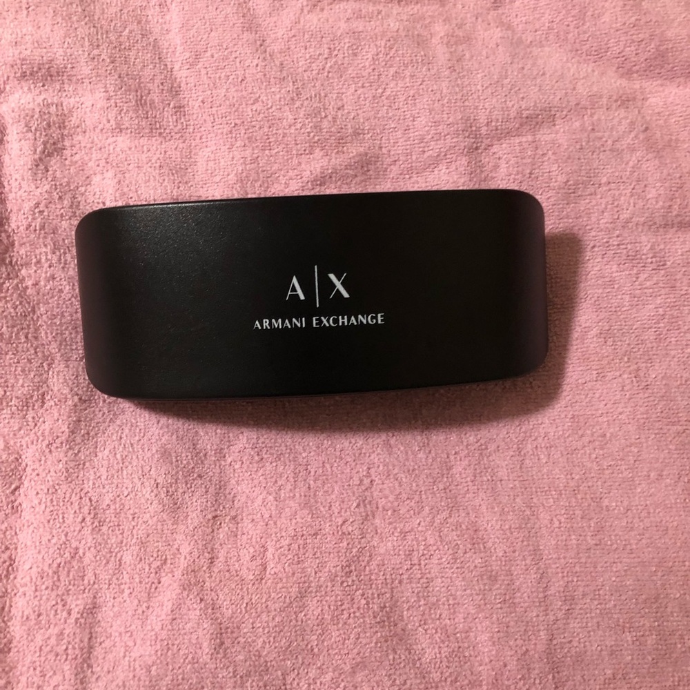 Armani Exchange eyeglass case